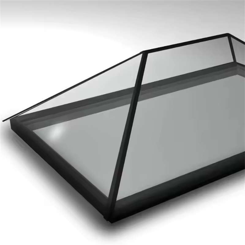 Double Glazed Low E Glass Skylight Roof Insulated Glass