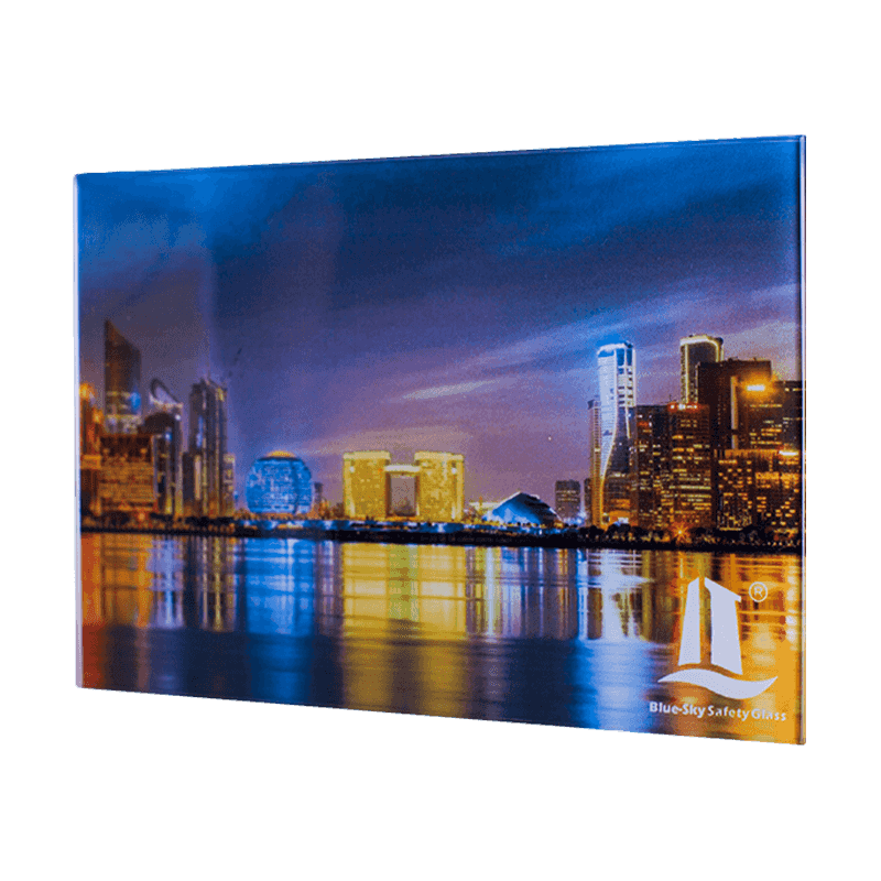 Decorative Digital Glass Panels Printing Tempered Glass Wholesale