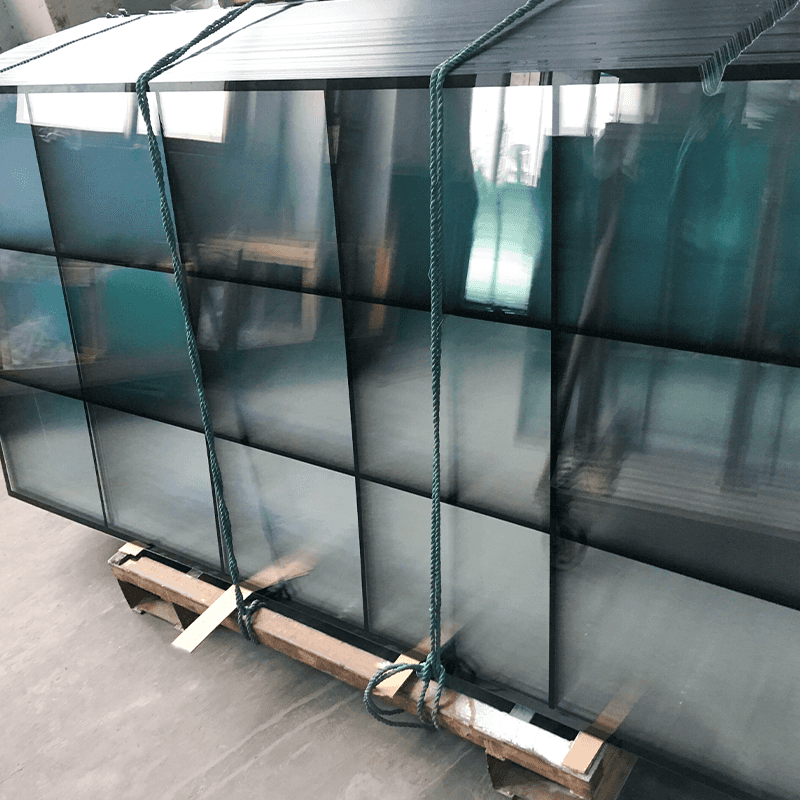 Custom Large Size Decorative Art Organic Digital Printing Glass Architectural Wall Decoration Safety Laminated Tempered Glass