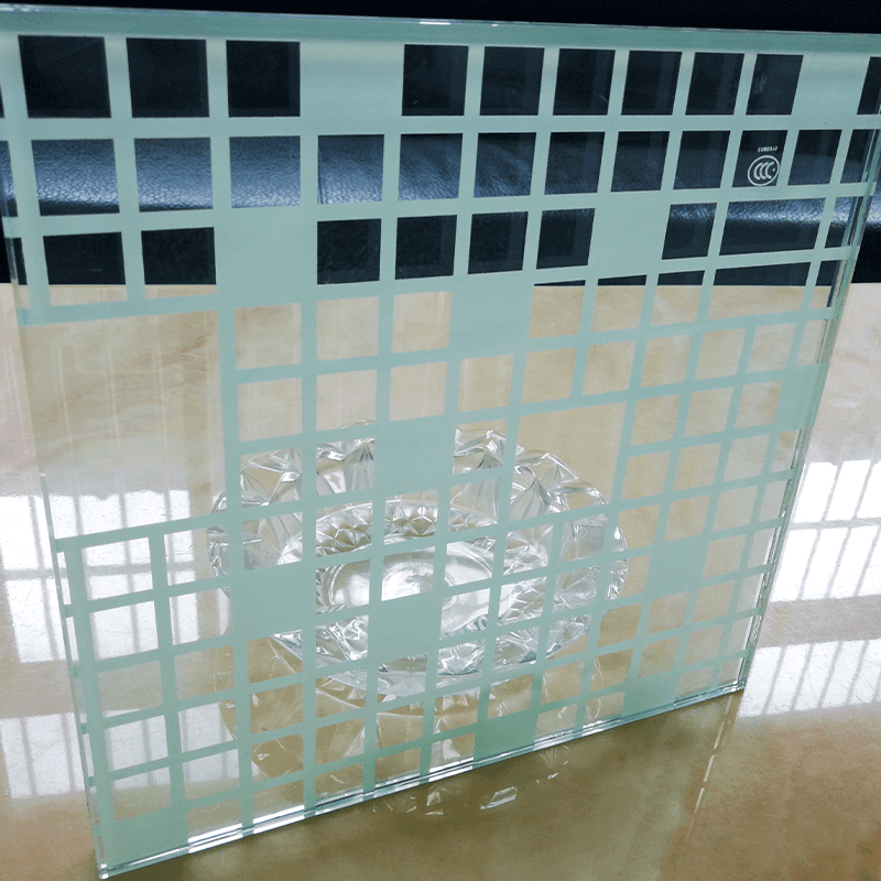 Wholesale Kitchen Cabinet Door Decorated Back Painted Glass Panels Painted Tempered Printing Glass