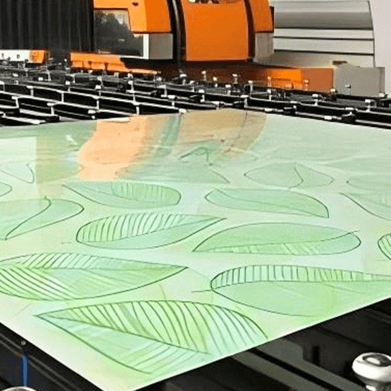 6+6mm Manufacturers On Sale Laminate Tempered Art Glass Digital Printing Glass