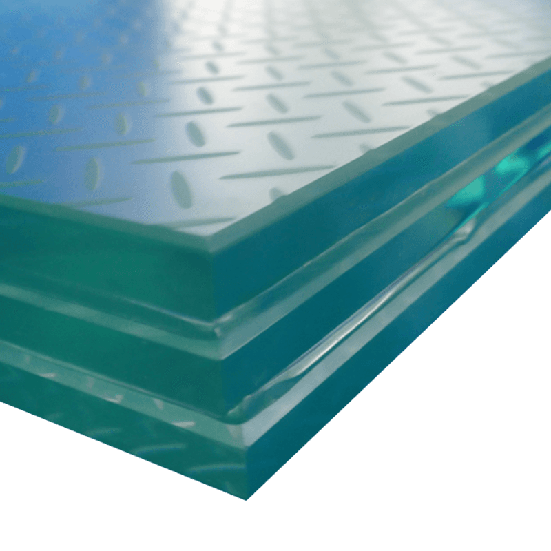 10+1.52+10mm Ultra Clear Laminated Glass With Ce Certificate