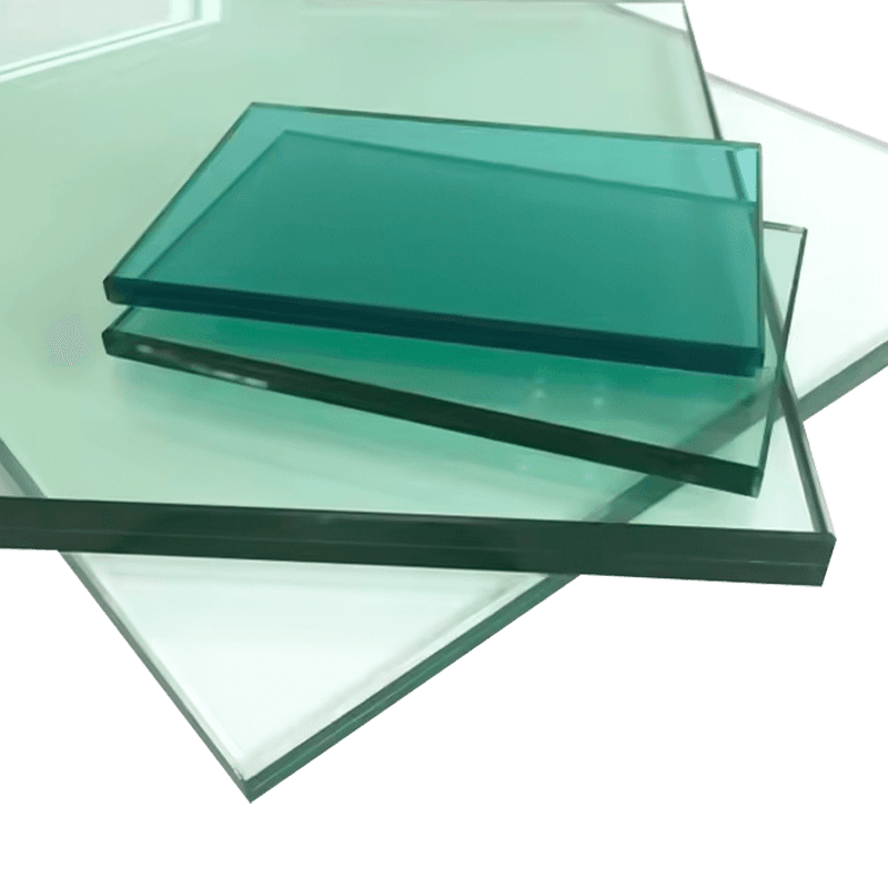 Custom Size Anti-skidding Triple Laminated Tempered Stair Treads Glass Price